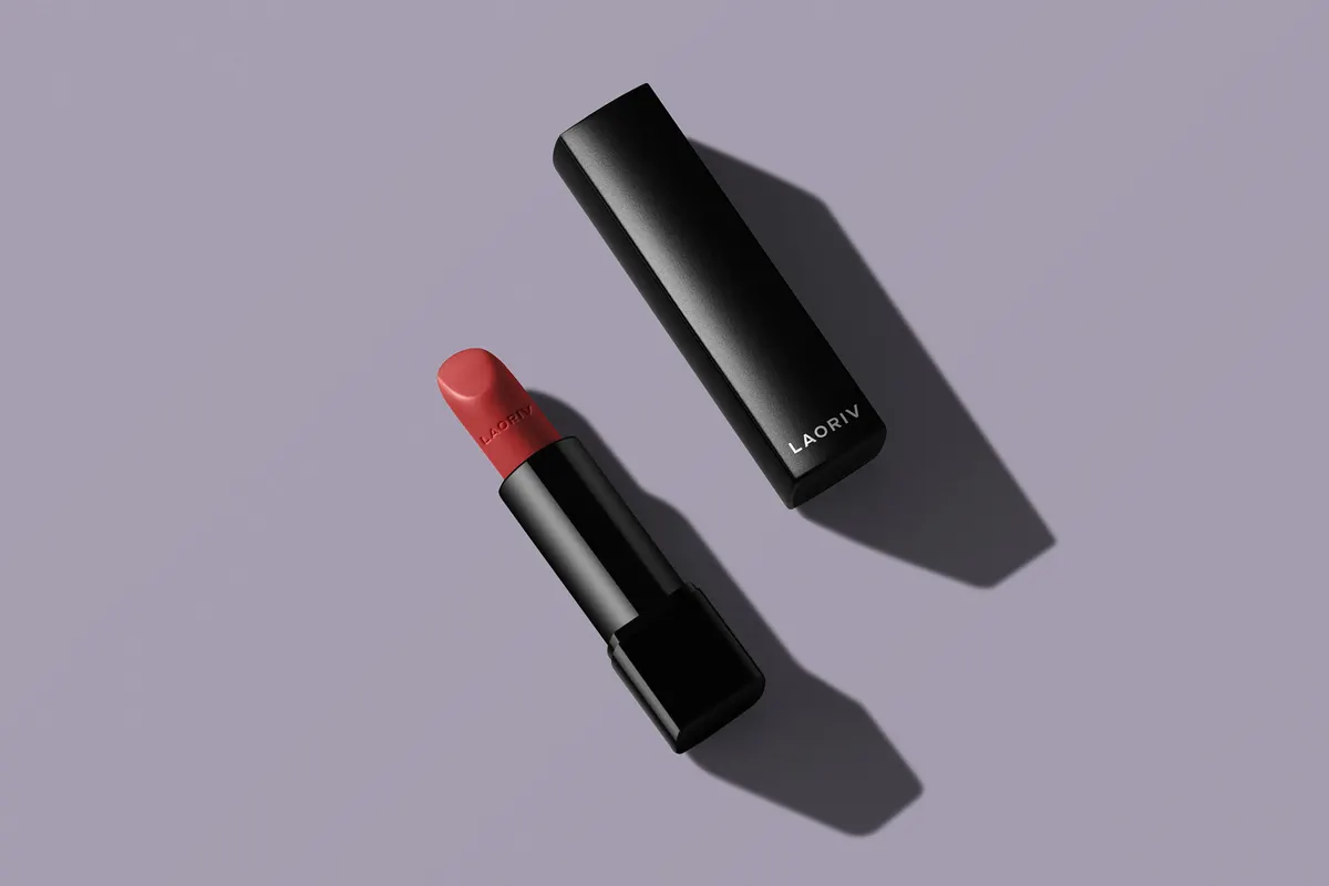 Lipstick Logo Mockup