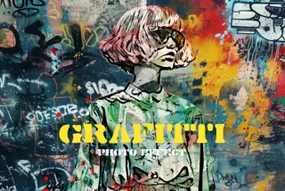 Urban Graffiti Photo Effect
