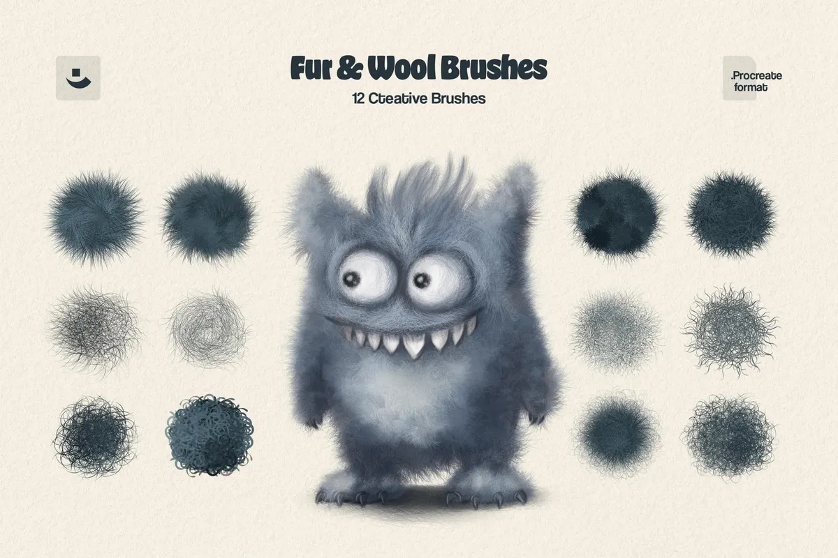Fur Procreate Brushes