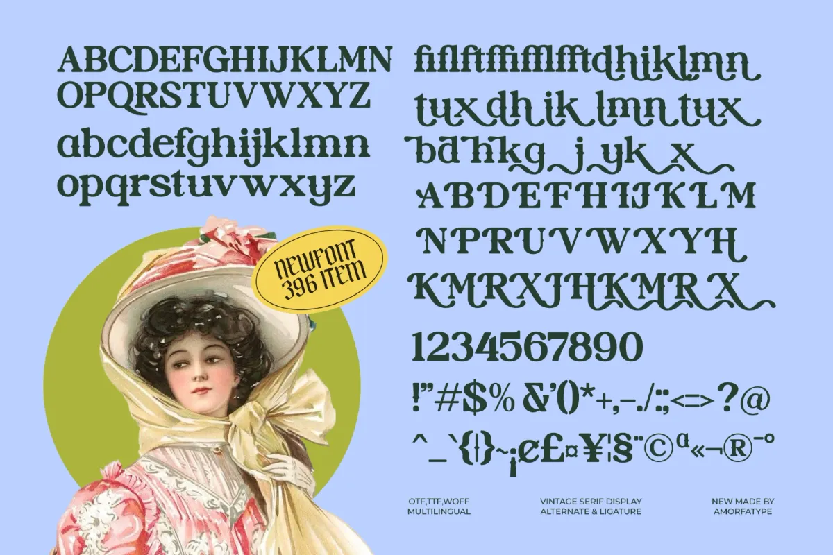 Sinkled - Vintage Serif Display Font