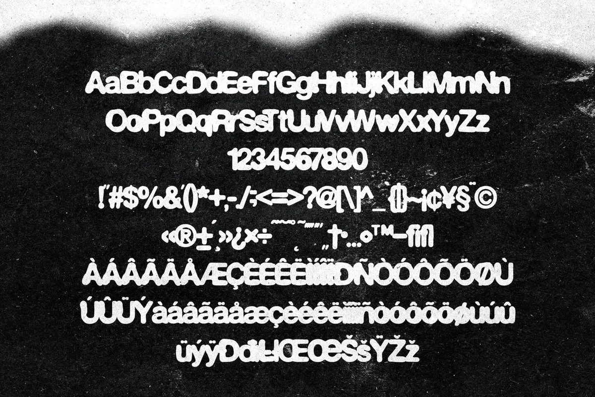Drowner Display Font
