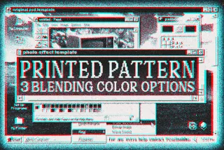 Printed Pattern Digital Effect