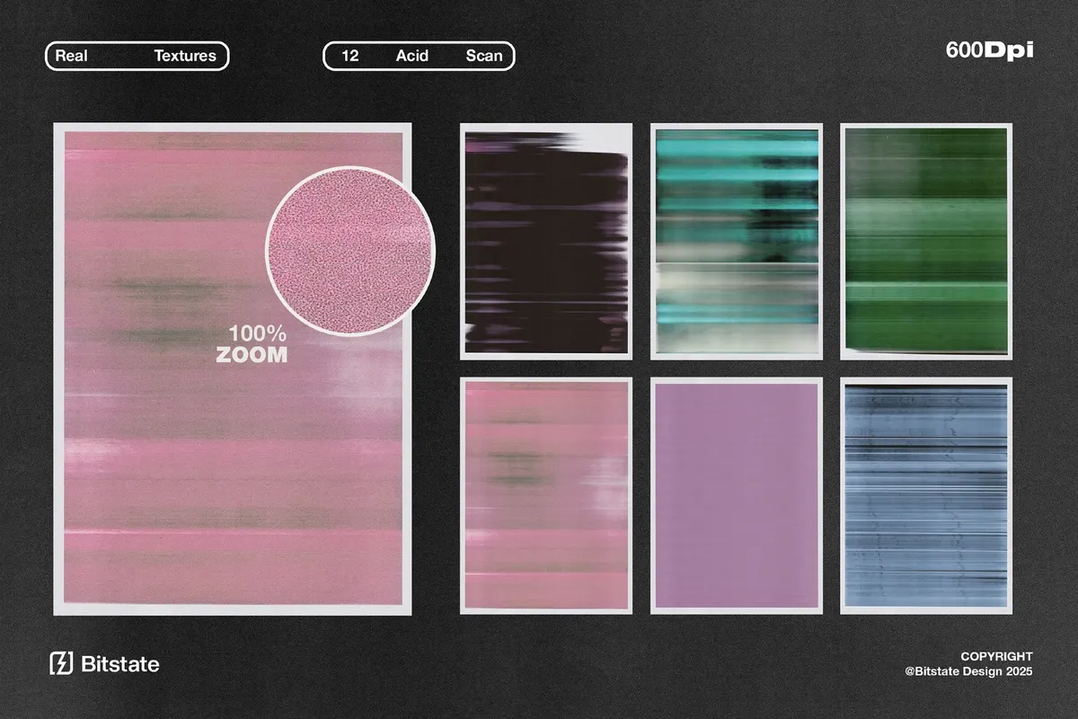 Acid Scan Texture Overlays