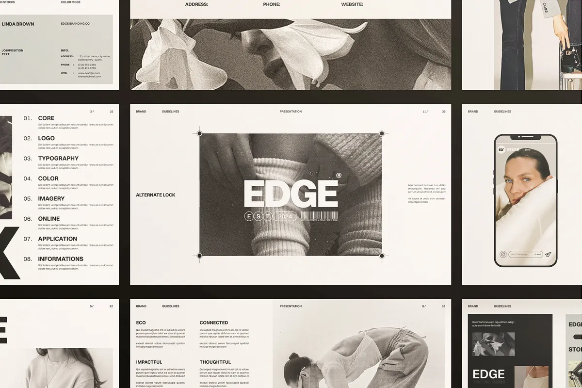 Brand Guidelines Presentation Template