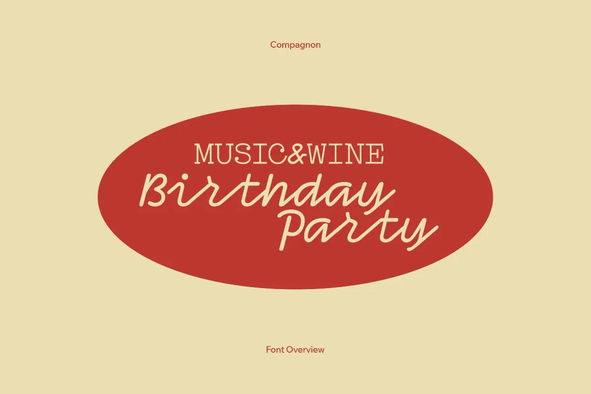 Compagnon Font Family
