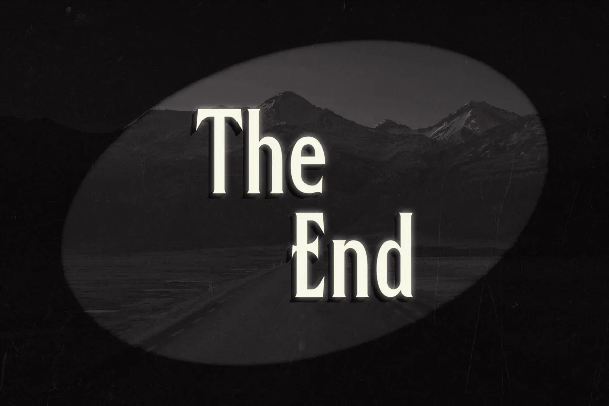 Noir Photo & Text Effect