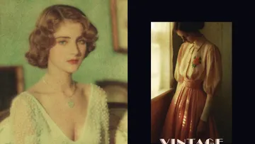 Vintage Photocard Effect