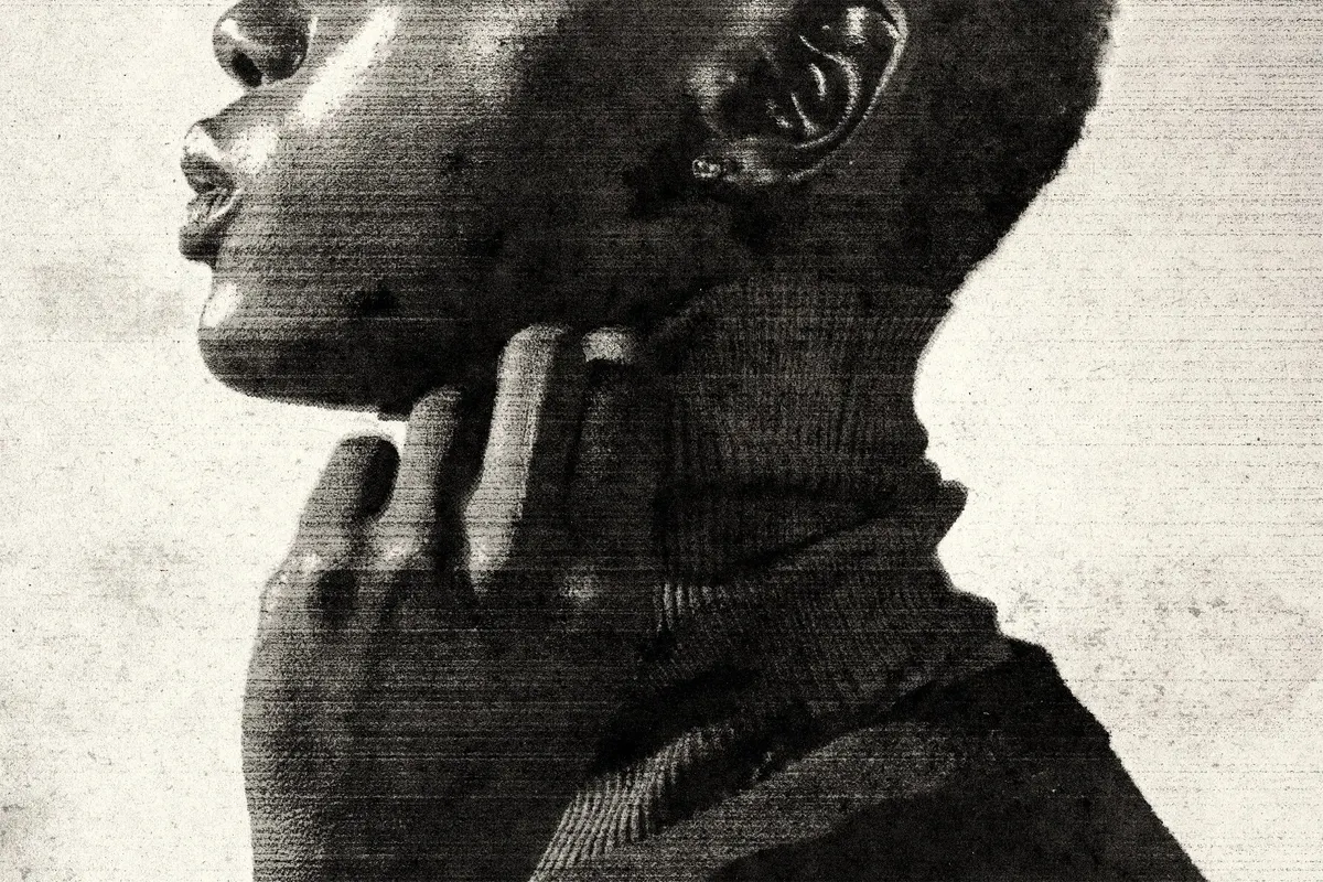 Blemished Print Photo Effect