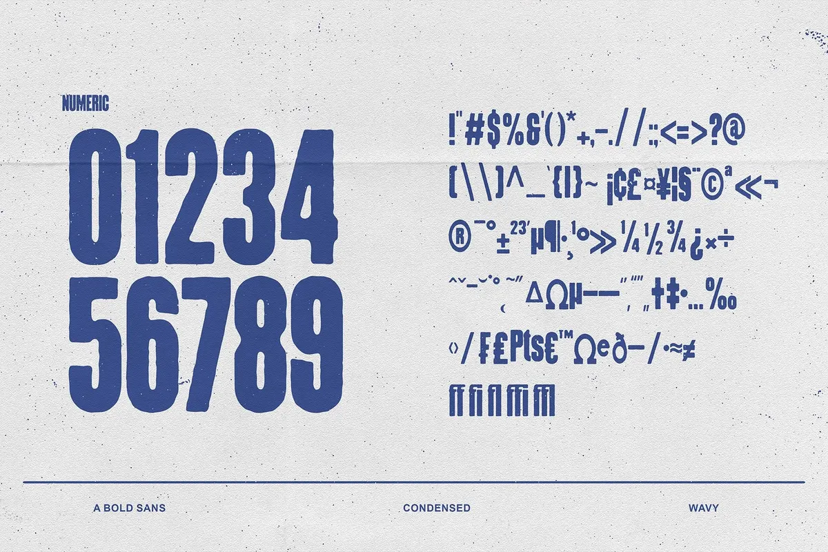 Premiero - Bold Condensed Font