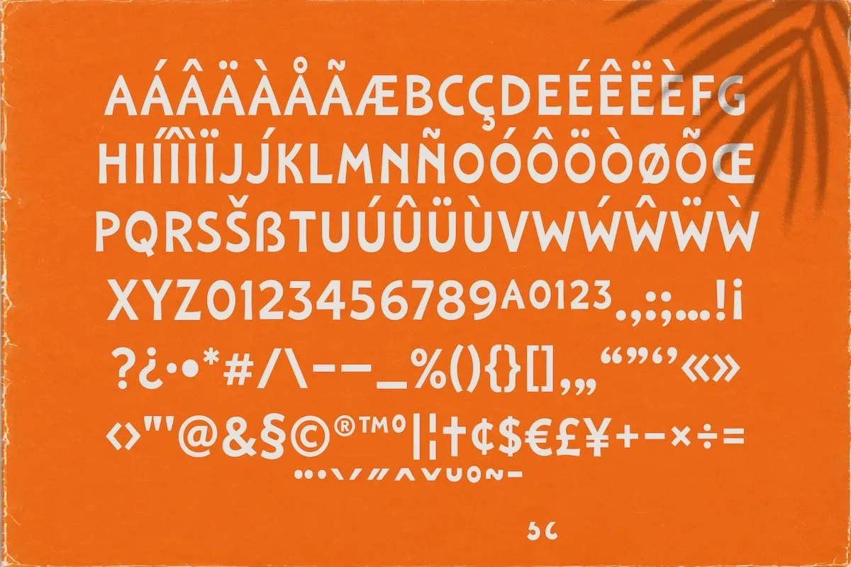 Laguna Tropic – Tropical Display Font Duo