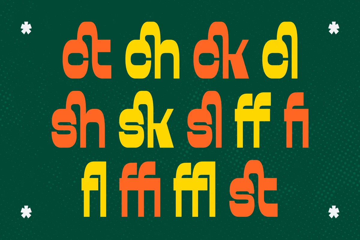 Smacko - Bold Reverse Contrast Sans Font