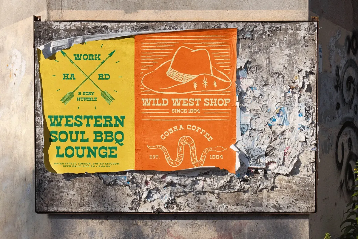 Haose Rodeko - Western Slab Serif Font