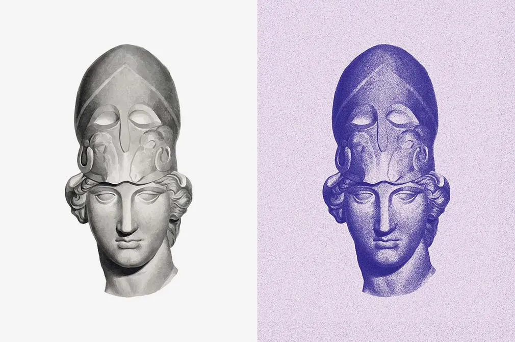 Risograph Grain Effect