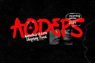 Aodeps — Display Font