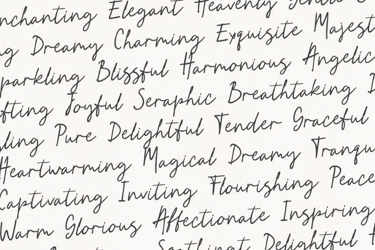 Stronger Than Yesterday - Pencil Script Font
