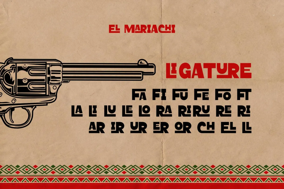 El Mariachi - Mexican Font