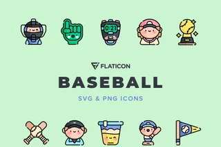 Baseball Vector Icons