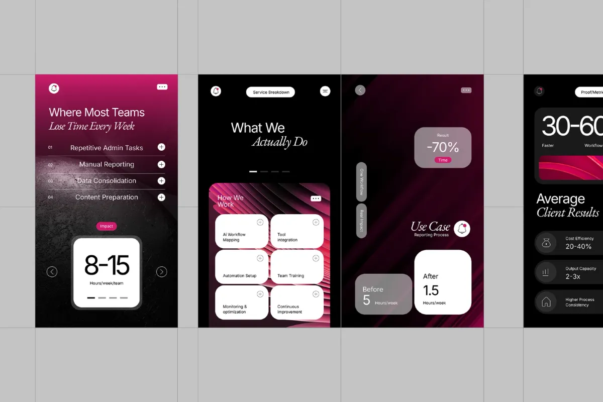 AI Services Instagram Template Pack for Canva