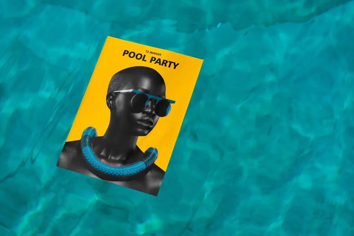 Party Poster Mockups Set