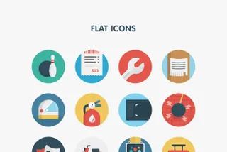 Ballicons Flat Icons Set 2 Vol.2