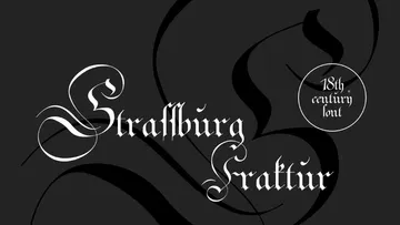 Strassburg Fraktur Font