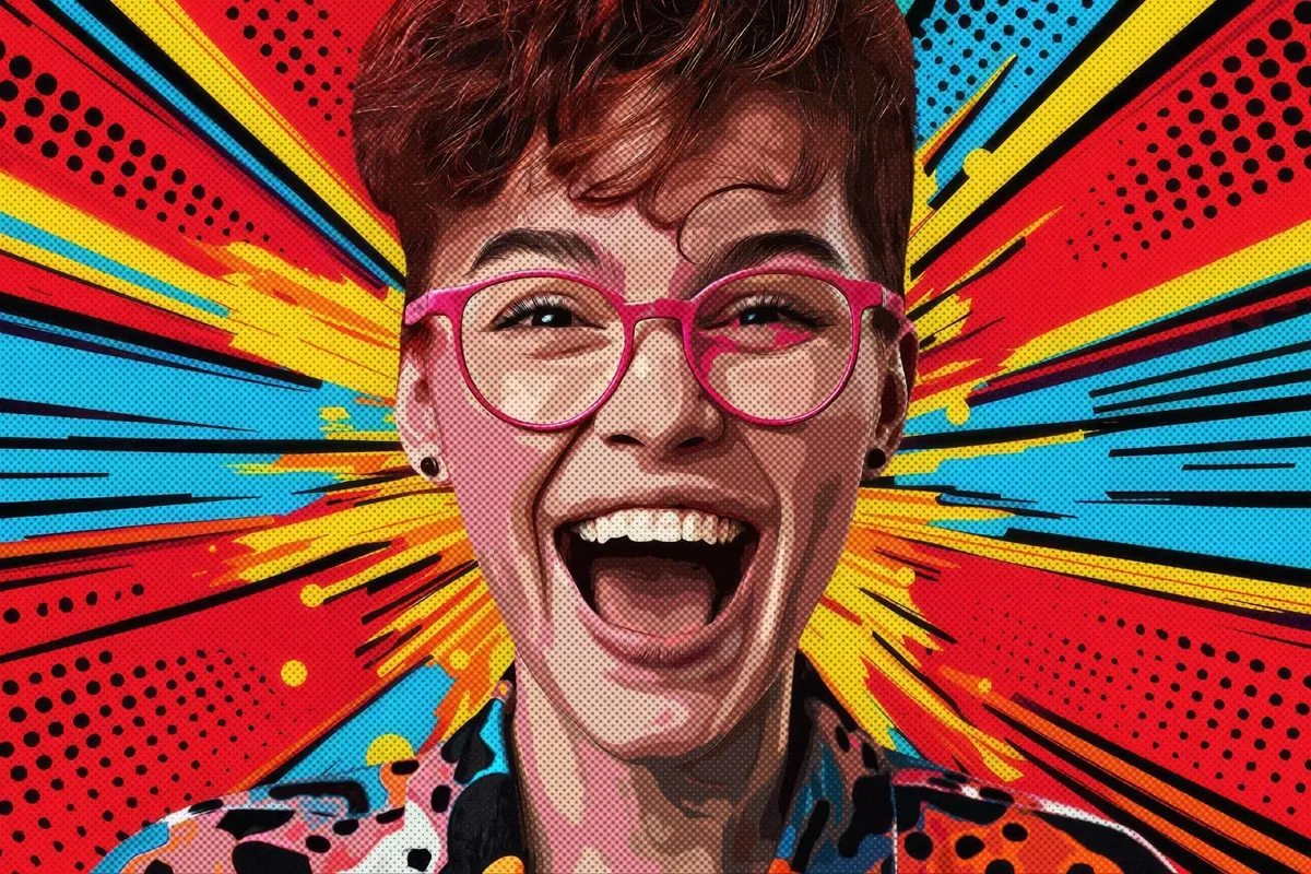 Colorful Pop-Art Photo Effect