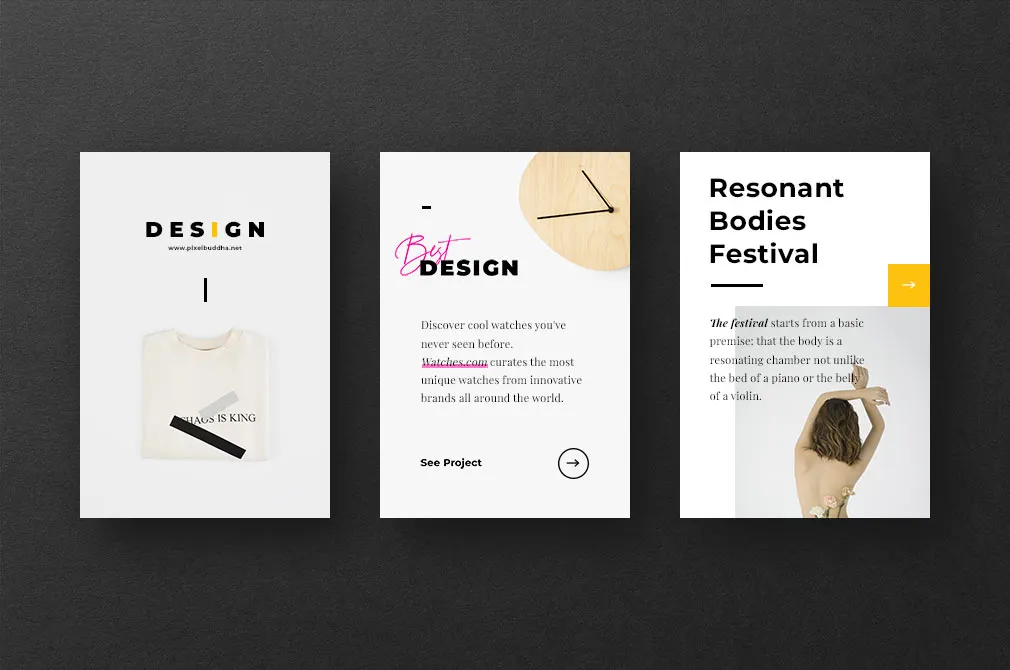 Pinterest Social Media Templates