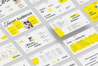 G-Slides Event Planning & Timeline Presentation