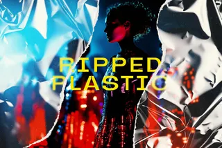Ripped Plastic Photo Effect