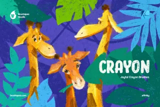 Joyful Crayon Affinity Brushes