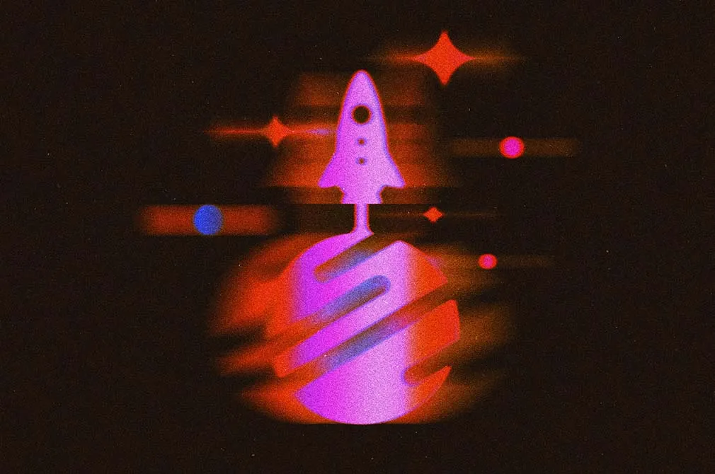 Blurred Spray Stencils Effect