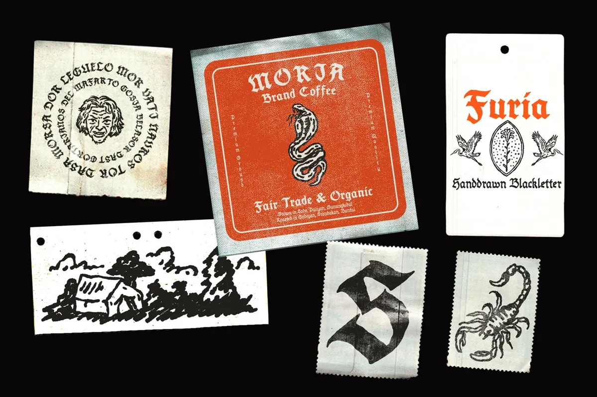 FURIA Hand-Drawn Blackletter Font