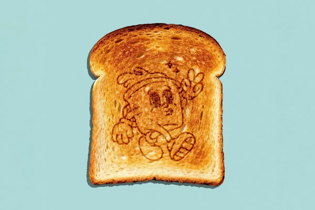Toast Burn Mockup