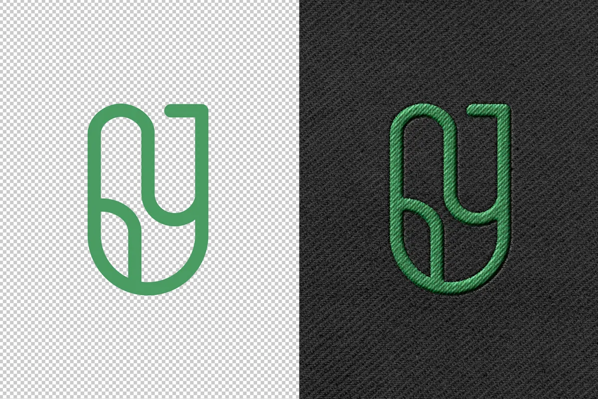 Stitching Embroidery Apparel Mockup