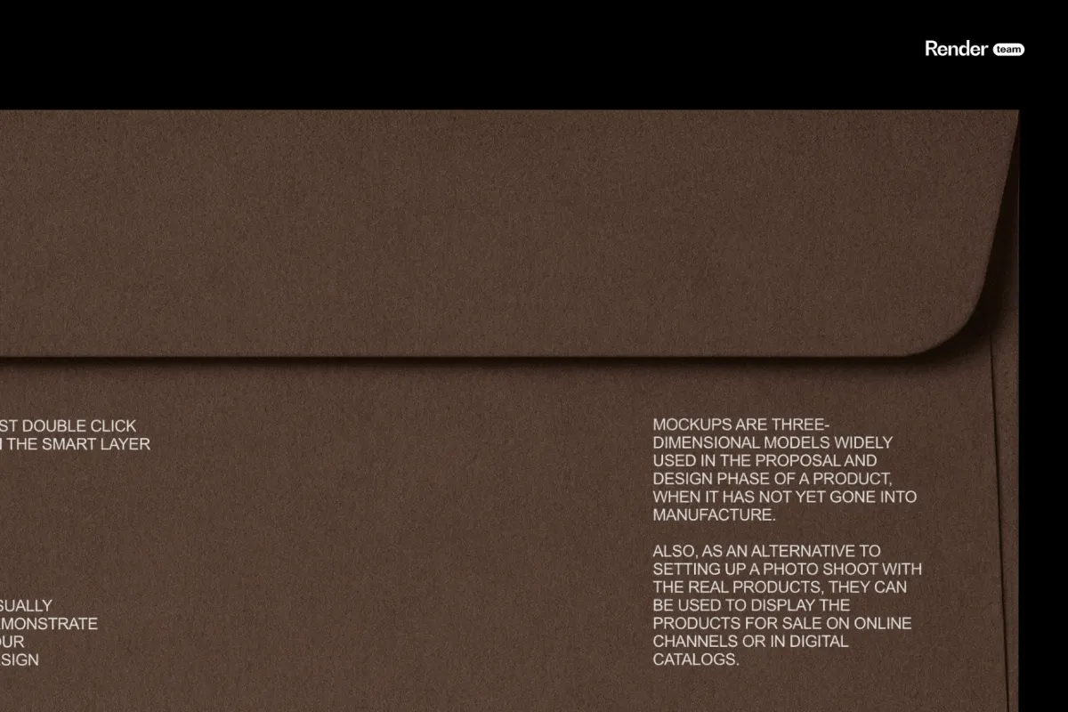Envelope Mockup