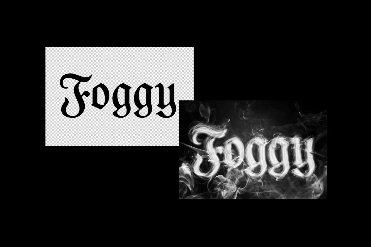 Foggy Smoke Text Effect