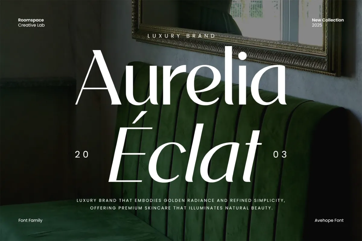 Avehope – Modern Geometric Sans Font