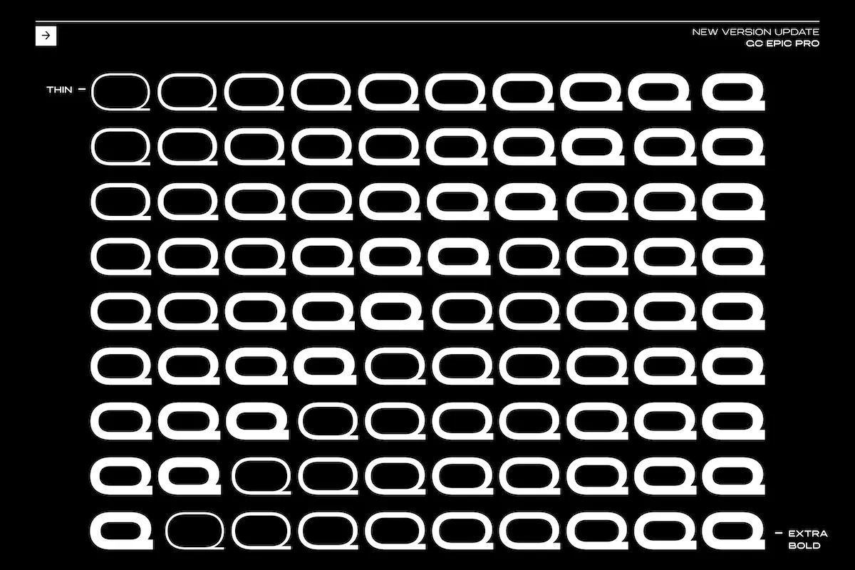 GC Epic Pro Vol.II Sci-fi Futuristic Font