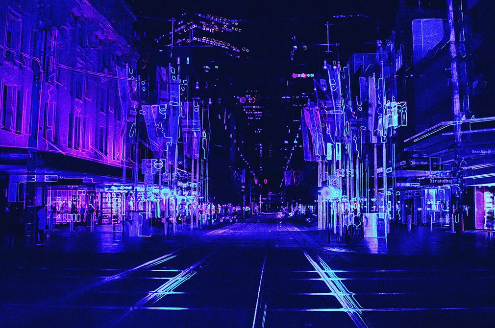 Cyberpunk Photo Action