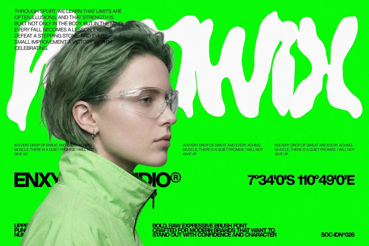Argen - Hand-Drawn Brush Font
