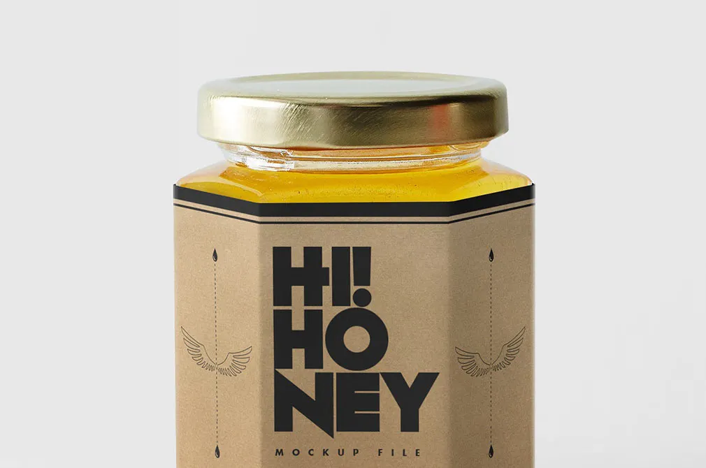 Honey Jar Mockup Set