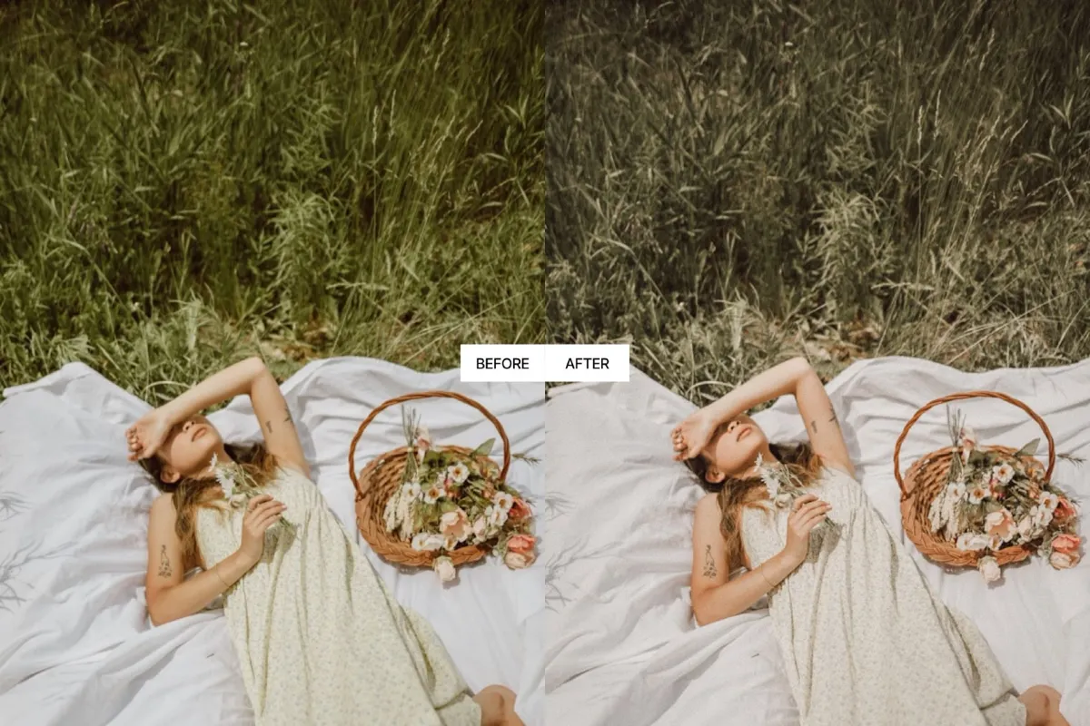 Muted Moody Summer Lightroom Presets