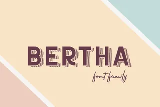 Bertha Font Family