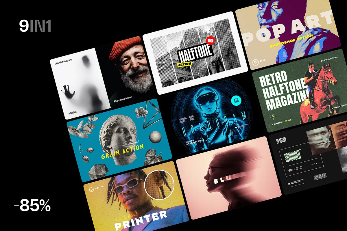 Photoshop Actions Bundle