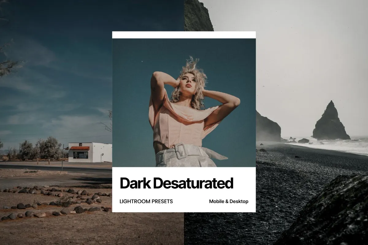 Dark Desaturated Lightroom Presets
