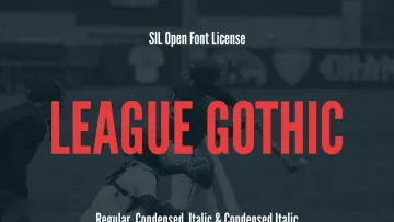 League Gothic Font