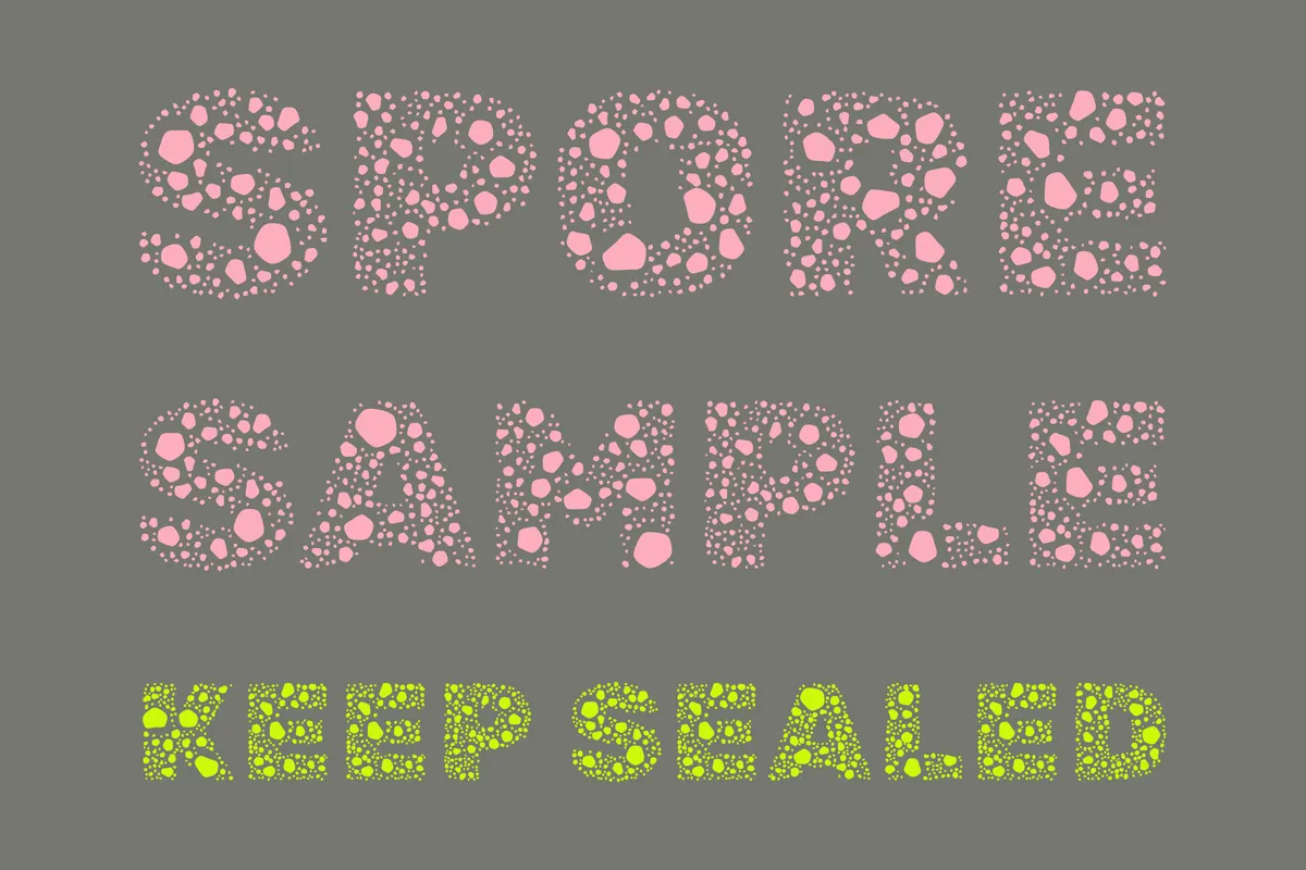 Rubik Microbe — Free Dotted Display Font