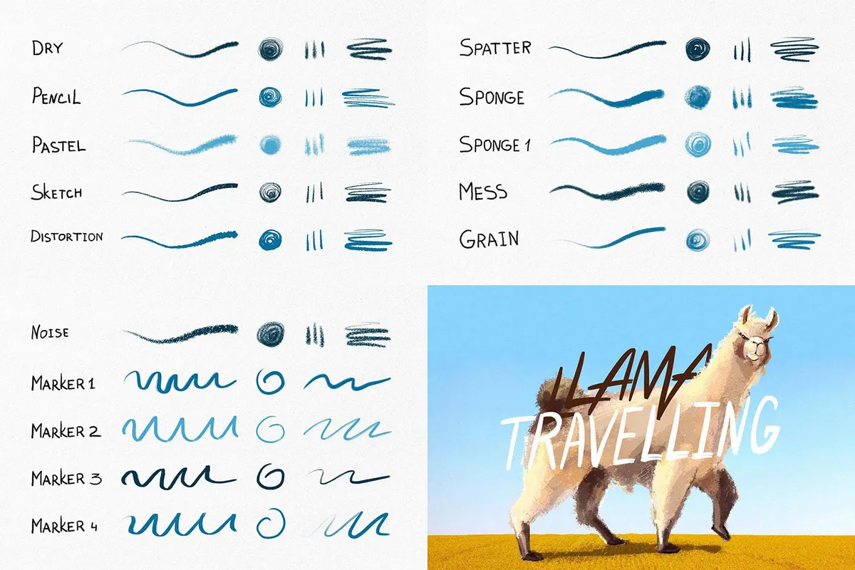 Procreate Brushes Bundle