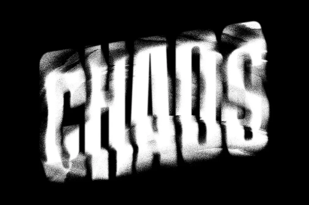 Distortion Mash Text Effect