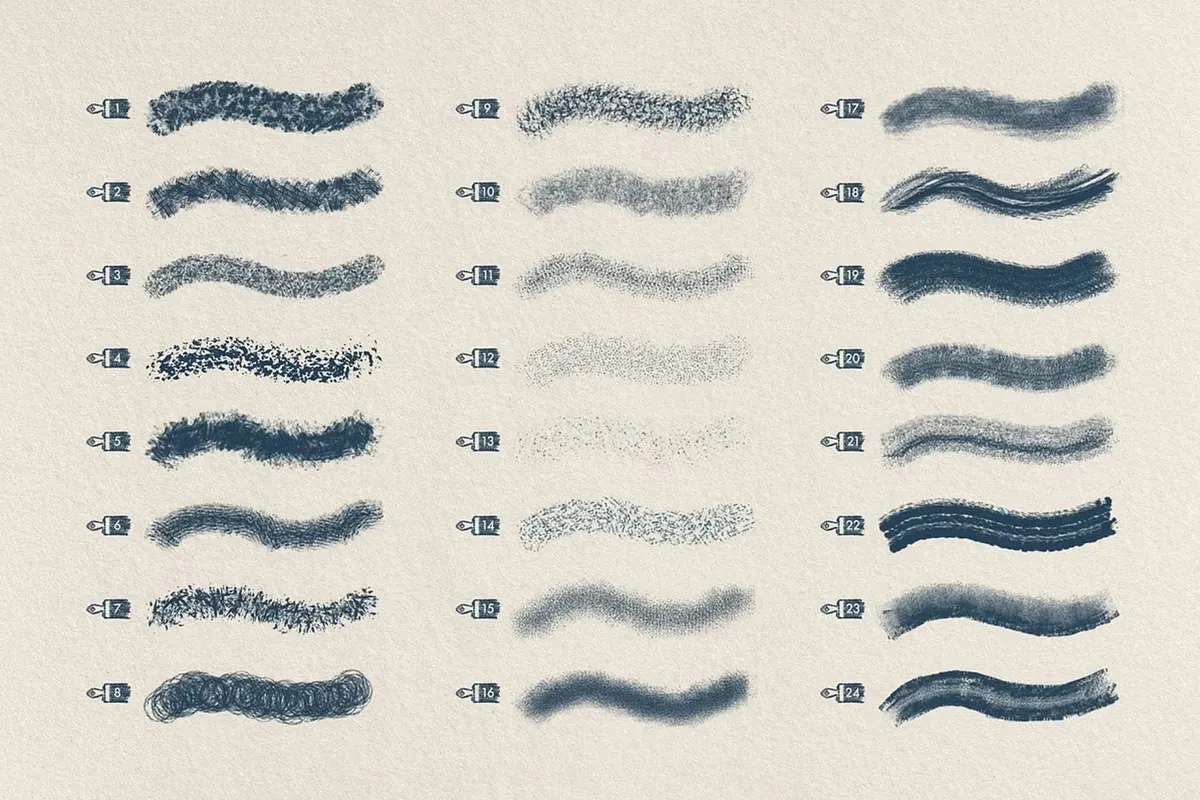 Artista Multi-App Brushes